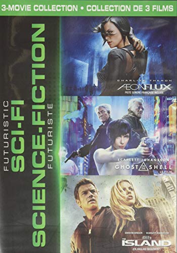 AEON FLUX/GHOST IN THE SHELL/ISLAND - DVD-FUTURISTIC SCI-FI COLLECTION