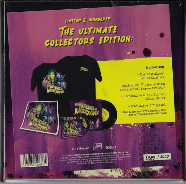 Alice Cooper - The Revenge Of Alice Cooper (Sealed) (Used LP) - Image 2