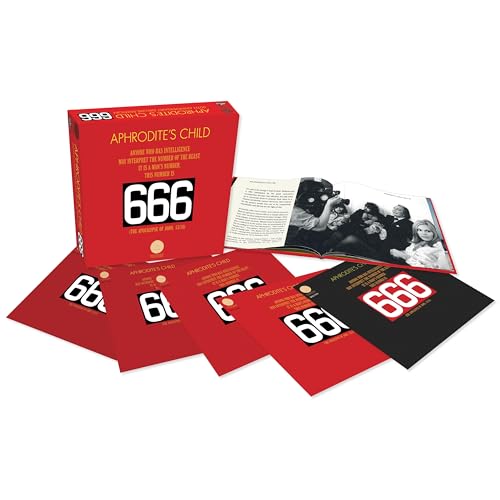APHRODITE'S CHILD - 666 THE APOCALYPSE OF JOHN - 4CD & 1BR BOXSET (CD)