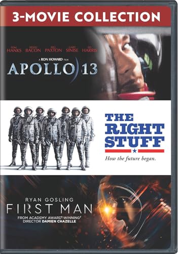 APOLLO 13/RIGHT STUFF/FIRST MAN - DVD-3-MOVIE COLLECTION