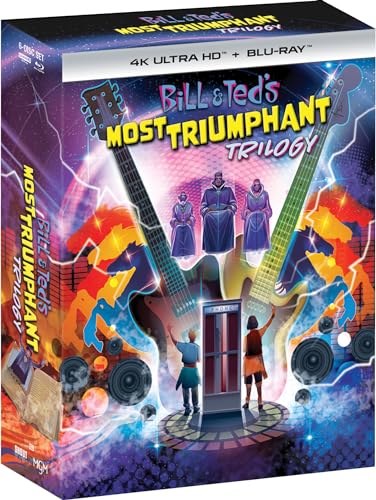 BILL & TED'S MOST TRIUMPHUNT TRILOGY - BLU-4K