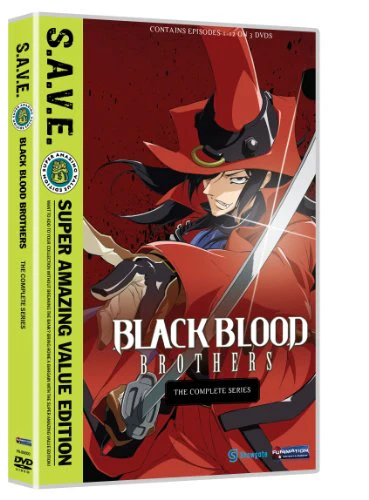 BLACK BLOOD BROTHERS (ANIME) - DVD-COMPLETE SERIES (OUT OF PRINT)