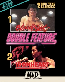 BLOODFIGHT + IRONHEART (BOLO YEUNG DOUBLE FEATURE) [BLU-RAY]