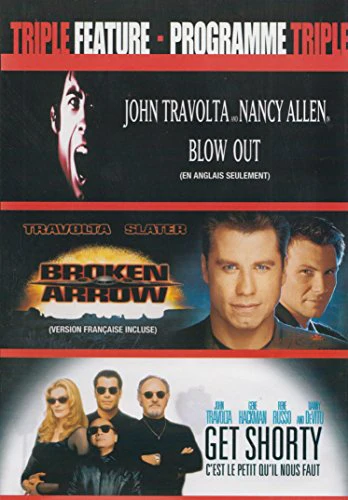 BLOW OUT/ BROKEN ARROW/ GET SHORTY - DVD-TRIPLE FEATURE