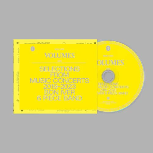 BON IVER - VOLUMES: ONE SELECTIONS FROM MUSIC CONCERTS 2019-2023 6 PIECE BAND (CD)