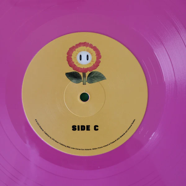 Brian Tyler - Super Mario Bros. Movie OST (Yellow/Pink) (Used LP) - Image 4