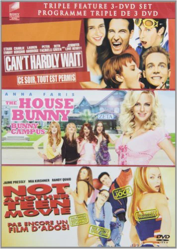 CAN'T HARDLY WAIT/HOUSE BUNNY/NOT ANOTHE - DVD-TRIPLE FEATURE