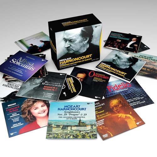 CHAMBER ORCHESTRA OF EUROPE & NIKOLAUS HARNONCOURT - THE COMPLETE TELDEC RECORDINGS WITH THE CHAMBER ORCHESTRA OF EUROPE (CD)