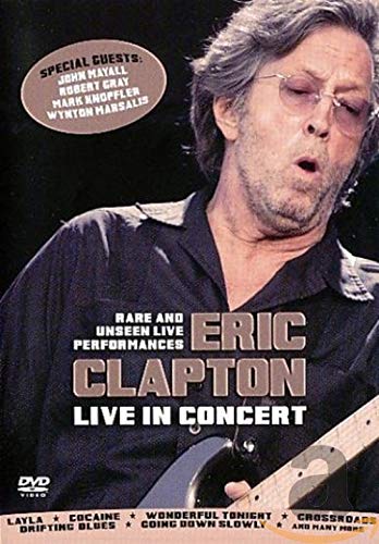 CLAPTON, ERIC - DVD-LIVE IN CONCERT
