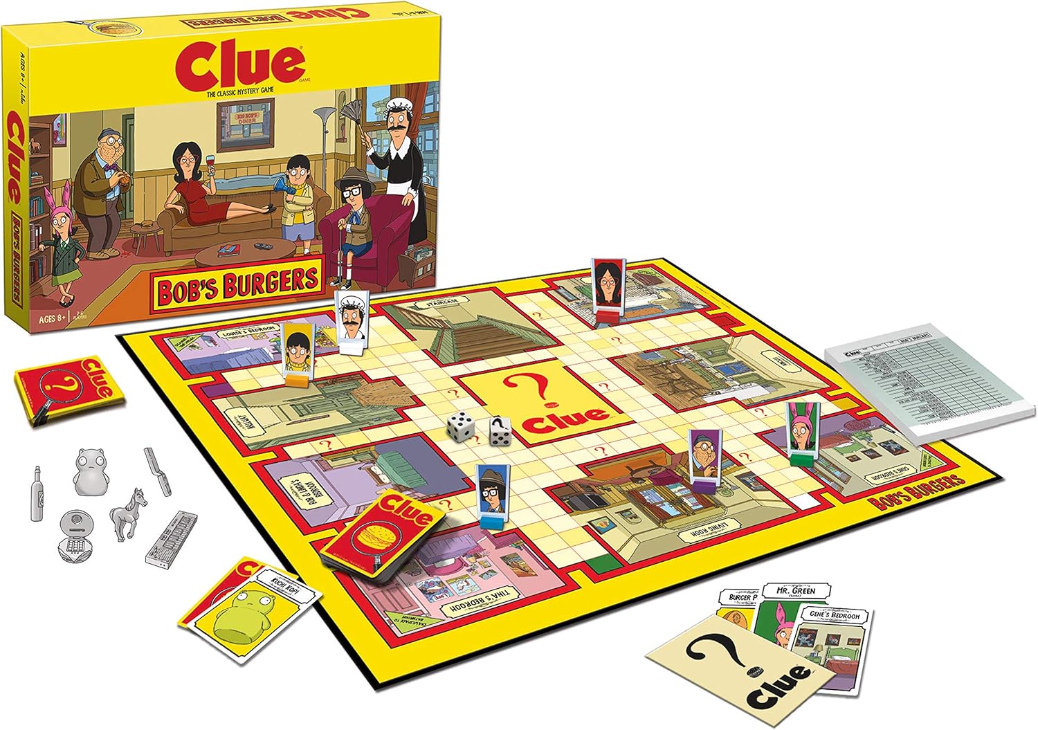 CLUE:BOB'S BURGERS - BOARD GAME - Image 2