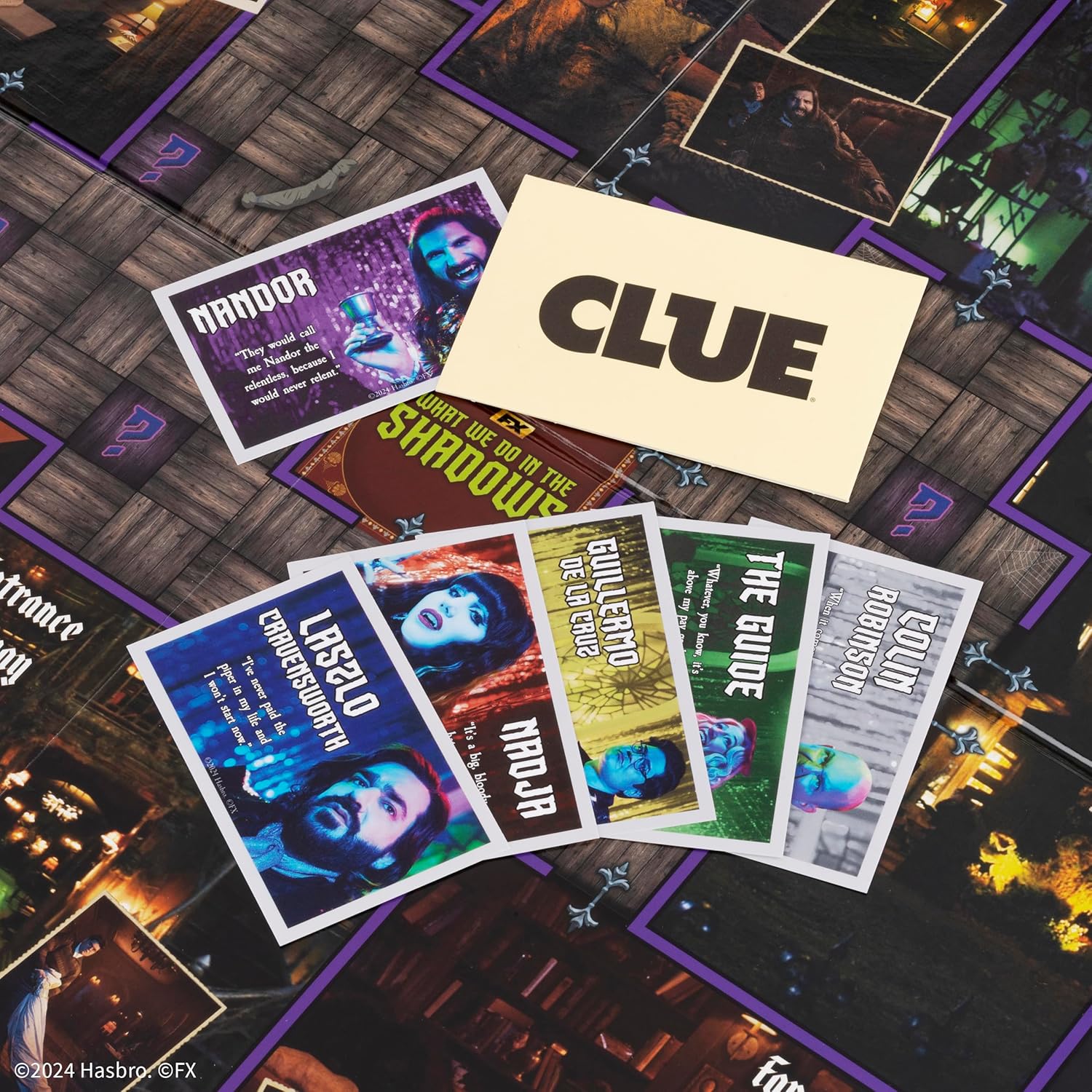 CLUE: WHAT WE DO IN THE SHADOWS - BOARD GAME - Image 3