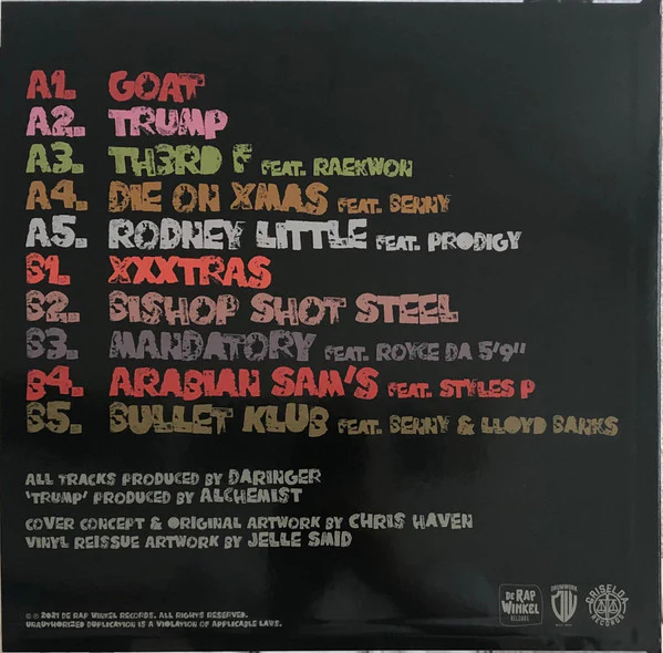 Conway The Machine - G.O.A.T. (Splatter) (Used LP) - Image 2