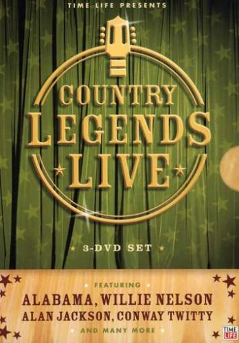 COUNTRY LEGENDS LIVE - DVD-3 DVD SET (TIME LIFE)
