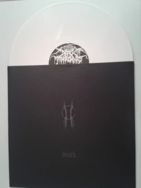 Darkthrone - Black Death & Beyond (White/Clear) (Used LP) - Image 3