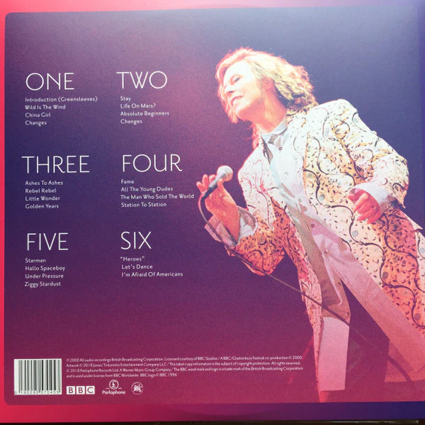 David Bowie - Glastonbury 2000 (Used LP) - Image 2