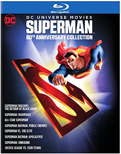 DC UNIVERSE MOVIES SUPERMAN 80TH ANNIVERSARY COLLECTION (BLU-RAY)