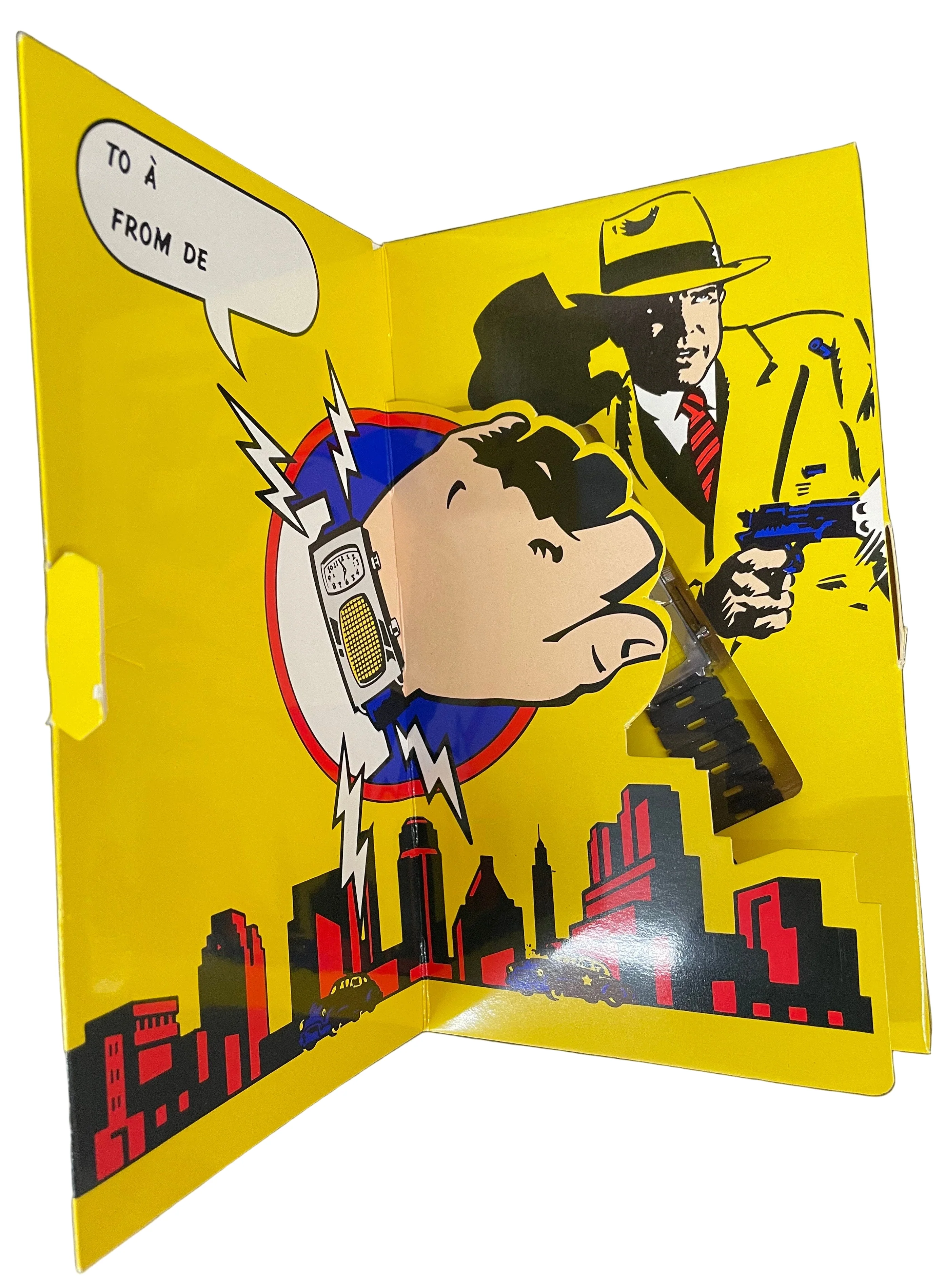 DICK TRACY: METAL WRIST WATCH - WALT DISNEY COMPANY - Image 4