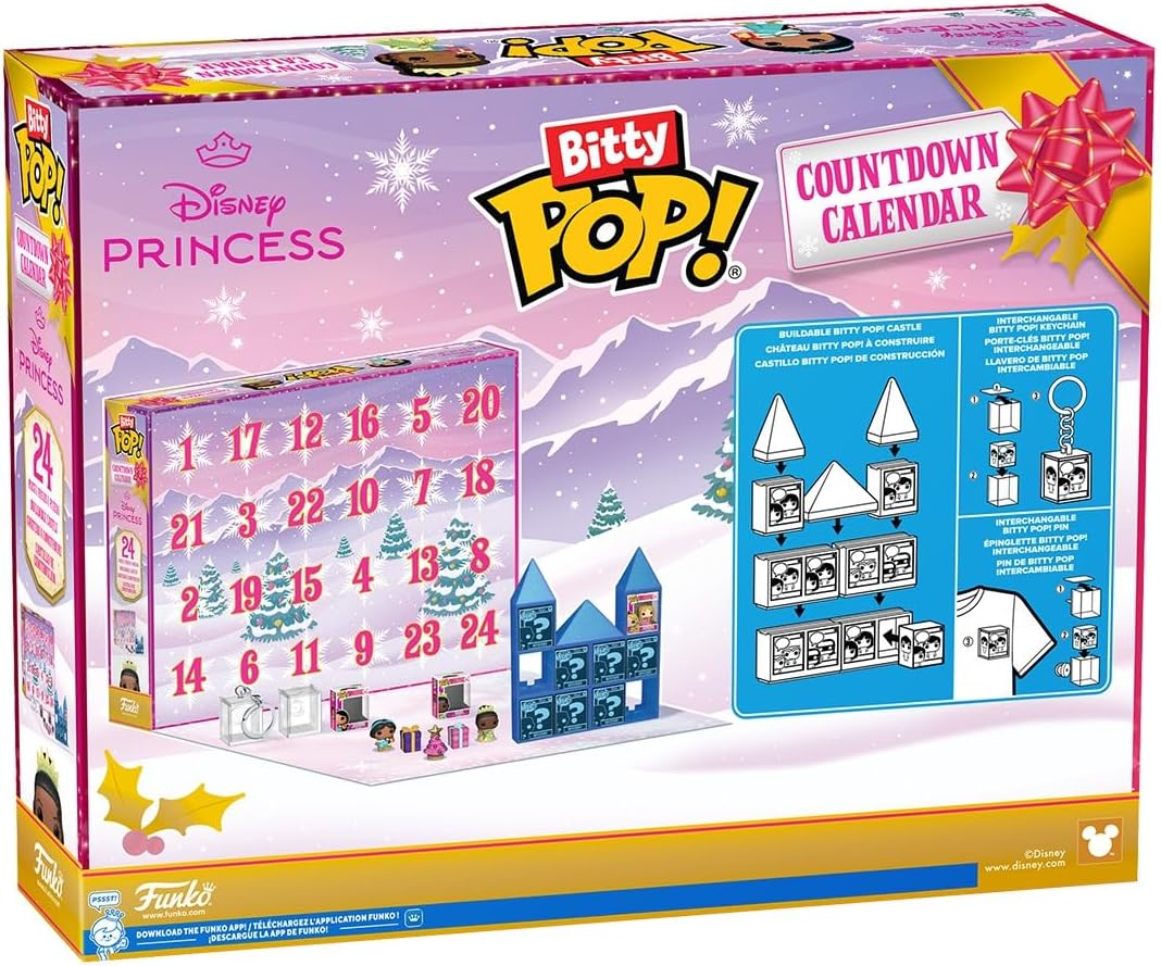 DISNEY PRINCESS: COUNTDOWN CALLENDAR - BITTY POP! - Image 2