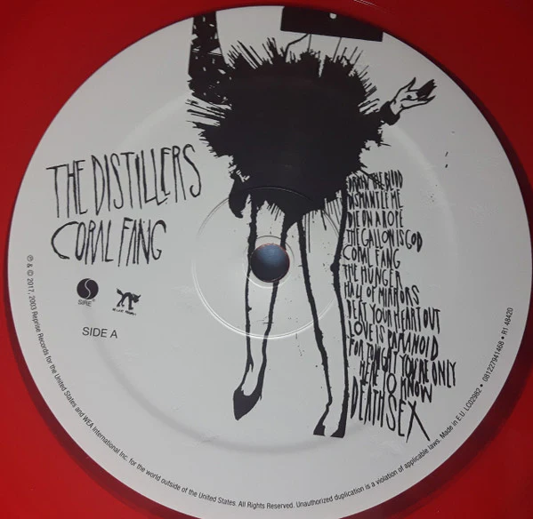 Distillers - Coral Fang (Red) (Used LP) - Image 3