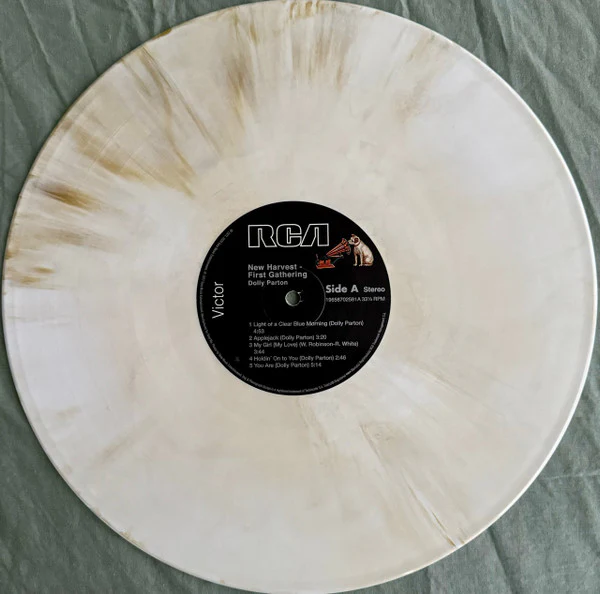 Dolly Parton - New Harvest...First Gathering (Wheat Galaxy) (Used LP) - Image 3