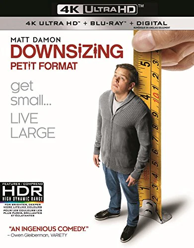 DOWNSIZING [4K ULTRA HD + BLU-RAY + DIGITAL]