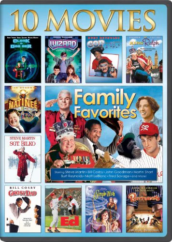 FAMILY FAVORITES - DVD-10 MOVIES