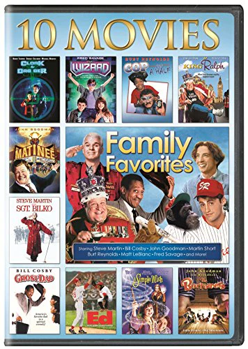FAMILY FAVOURITES-10 MOVIES - DVD-3 DISCS