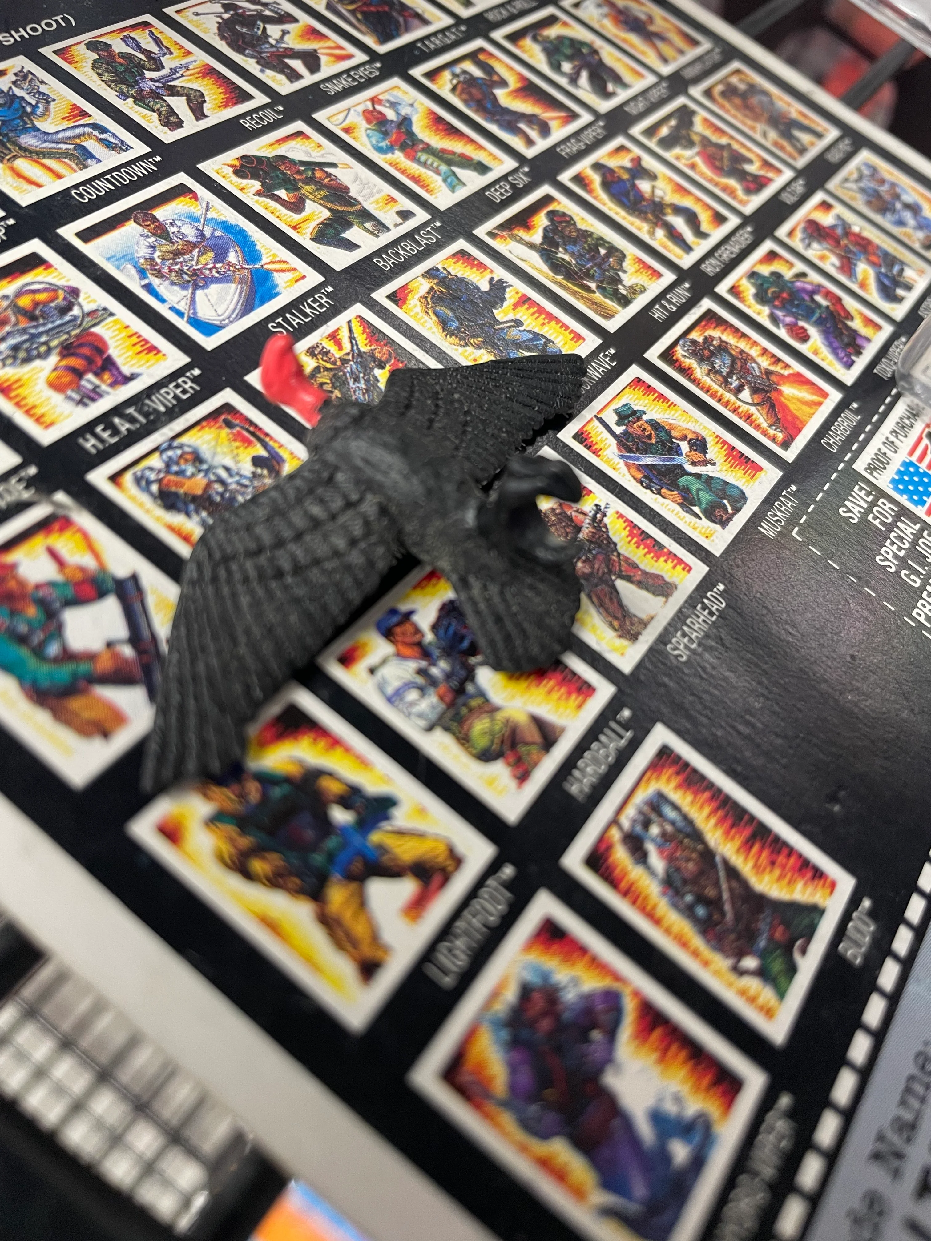 G.I. JOE: VOLTAR (1988) - LOOSE FIGURE (FIGURE COMPLETE WITH CARD)(NO MICRO FIGURE) - Image 5