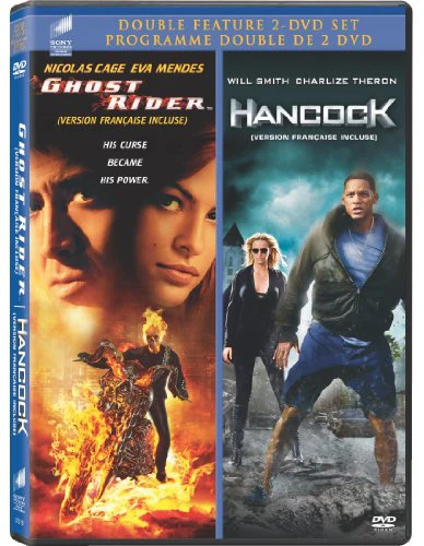 GHOST RIDER/HANCOCK - DVD-DOUBLE FEATURE