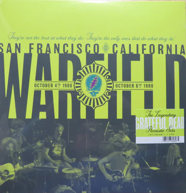 GRATEFUL DEAD* - THE WARFIELD - SAN FRANCISCO, CA OCT 4&6 1980