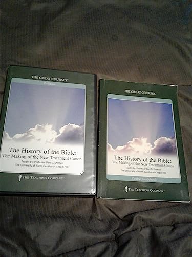GREAT COURSES - DVD-HISTORY OF THE BIBLE: MAKING OFTHE N
