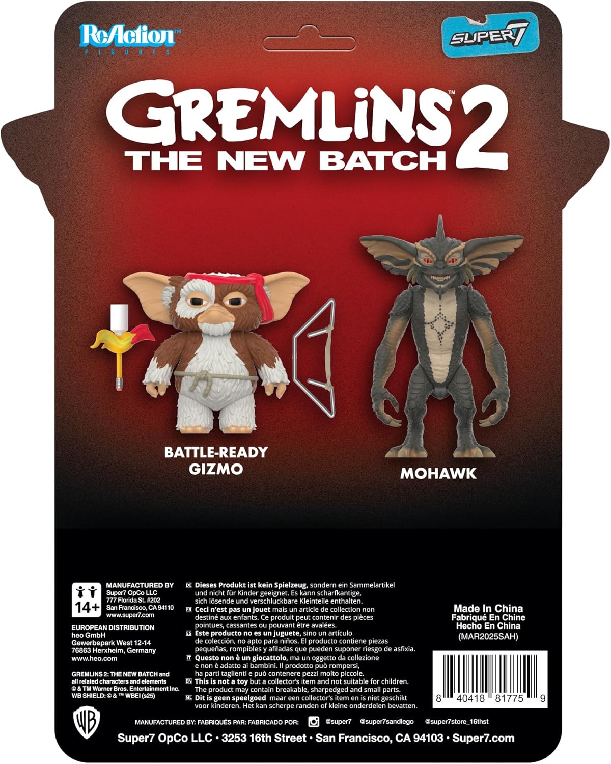 GREMLINS: MOHAWK - REACTION-3.75" - Image 2