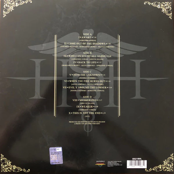 Heart Healter - Metal Opera By Magus Karlsson (Gold) (Used LP) - Image 2