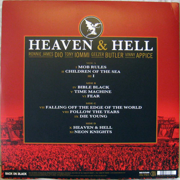 Heaven & Hell - Neon Nights: 30 Years Of (Red) (Used LP) - Image 2