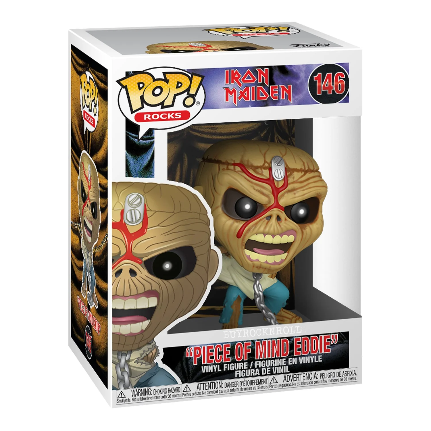 IRON MAIDEN: EDDIE #143-146 - FUNKO POP SET OF 4 - Image 2