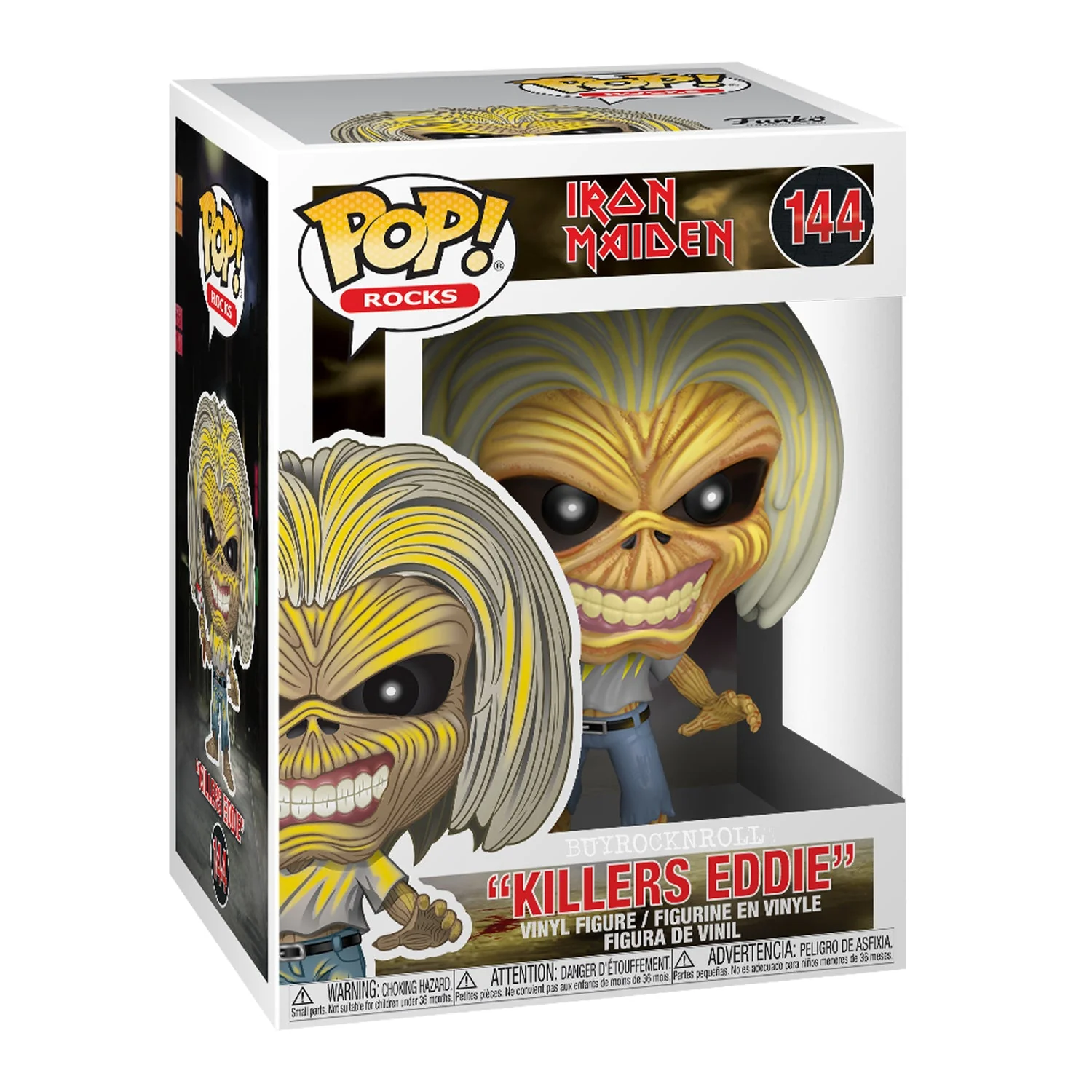 IRON MAIDEN: EDDIE #143-146 - FUNKO POP SET OF 4 - Image 3