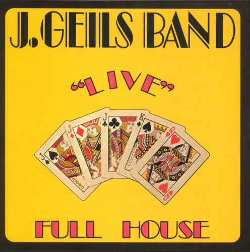 J. GEILS BAND - FULL HOUSE "LIVE" (CD)