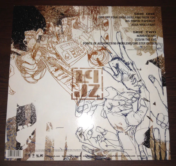 Jay-Z & Linkin Park - Collision Course (Blue) (Sealed) (Used LP) - Image 2