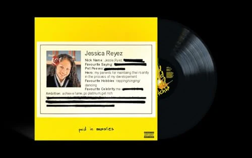 JESSIE REYEZ - PAID IN MEMORIES (VINYL)