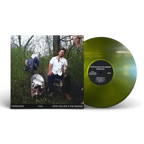 JOHN HOLLIER & THE REVERIE - RAINMAKER (STANDARD TRANSLUCENT GREEN VINYL)
