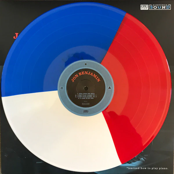 Jon Benhamin "Jazz Daredevil" - Well I Should Have (Tri-Colour) (Used LP) - Image 3