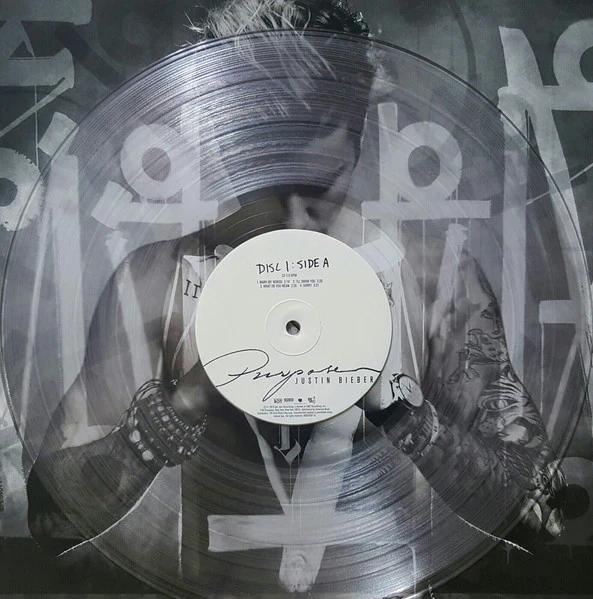 Justin Bieber - Purpose (Clear) (Used LP) - Image 3