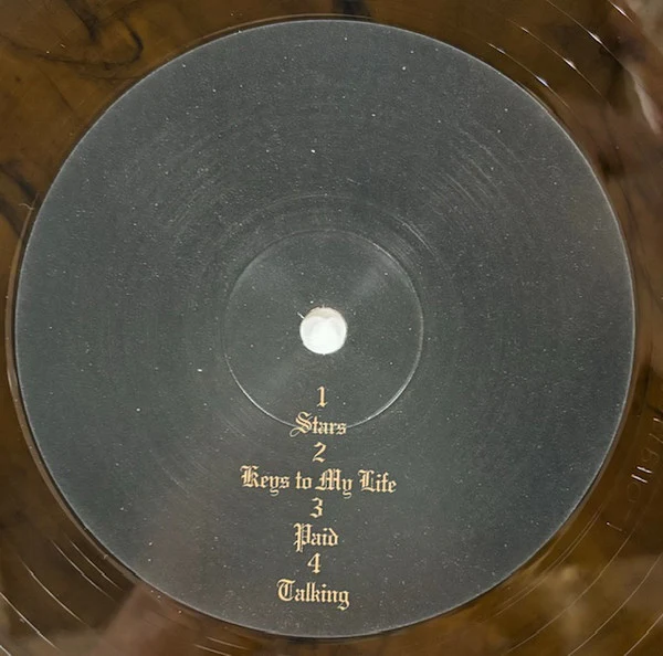 Kanye West/Ty Dolla Sign - Vultures 1 (Brown Marble) (Sealed) (Used LP) - Image 3