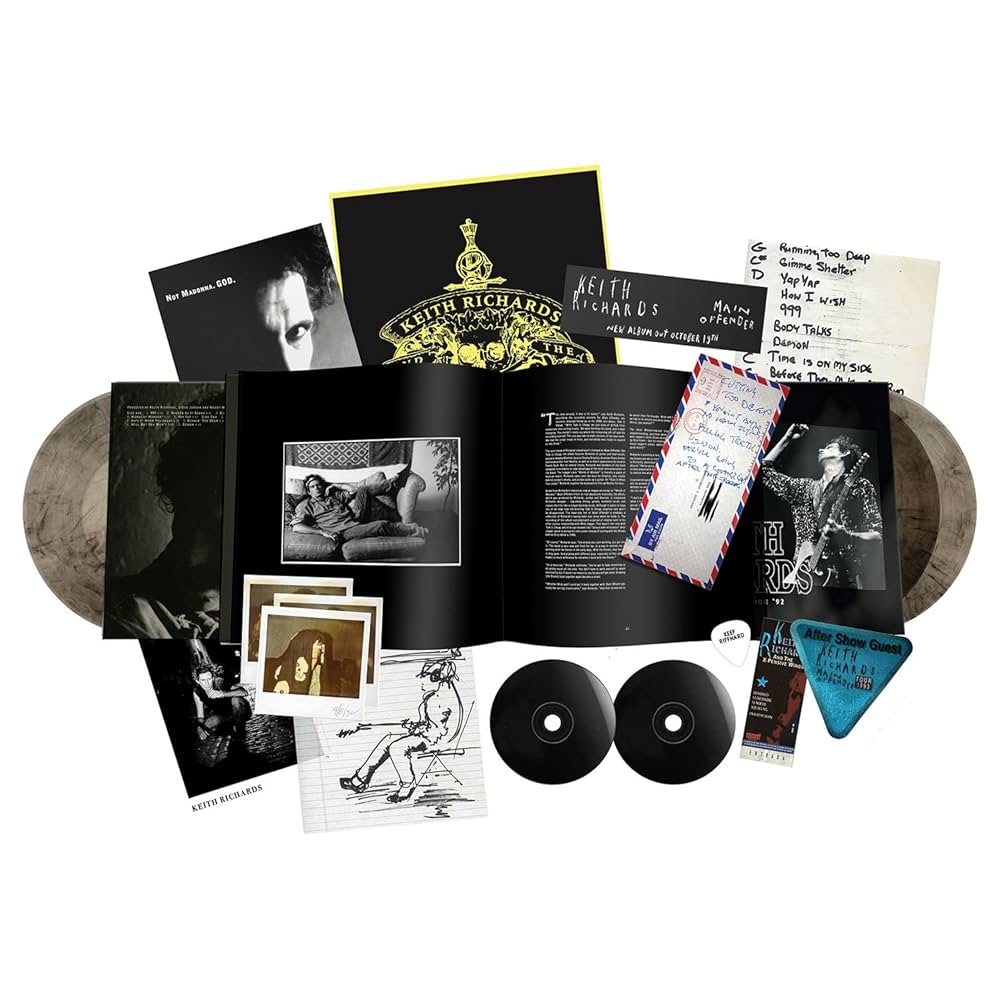 Keith Richards - Main Offender (Used LP) - Image 2