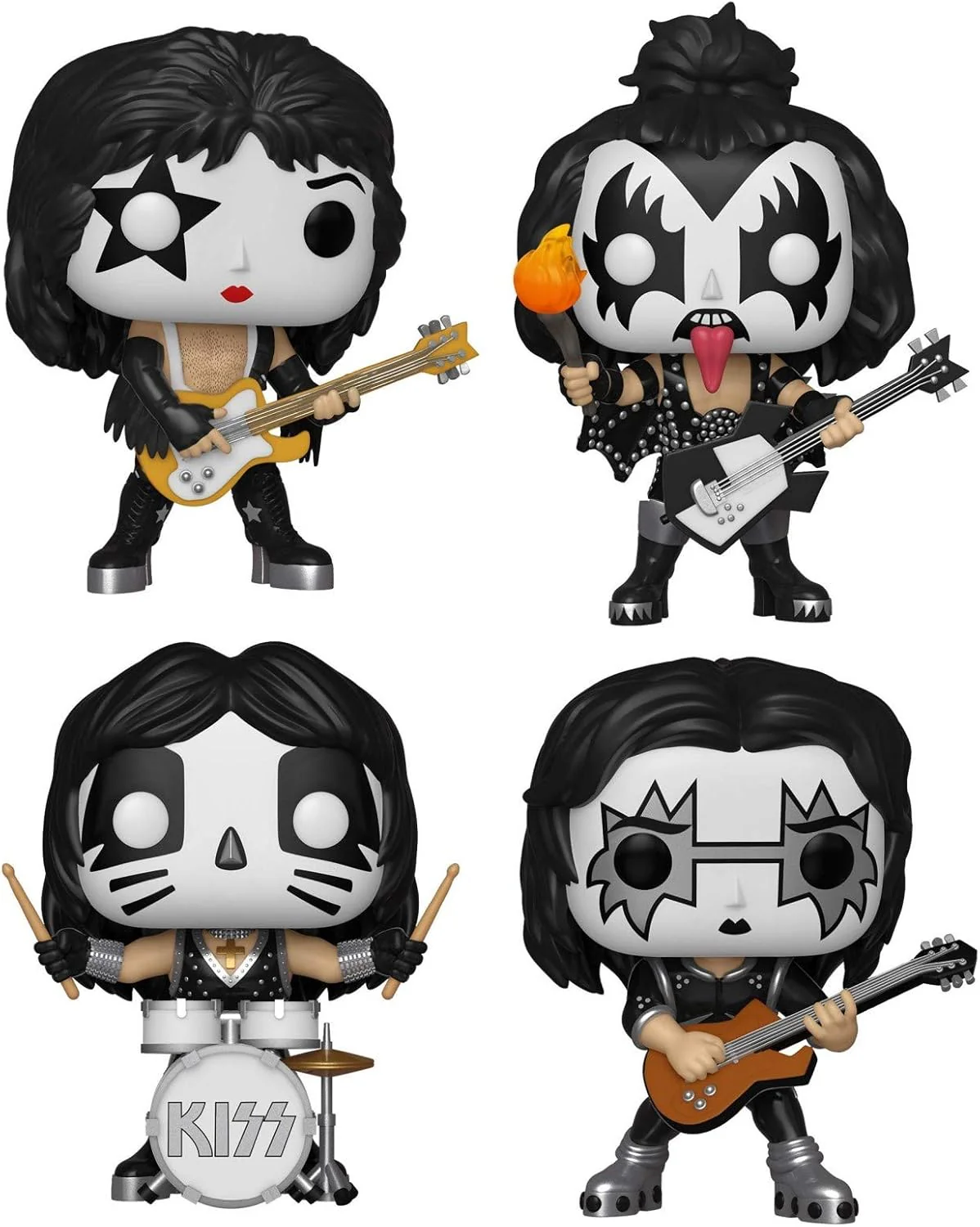 KISS #121-124 - FUNKO POP! SET OF 4 - Image 2