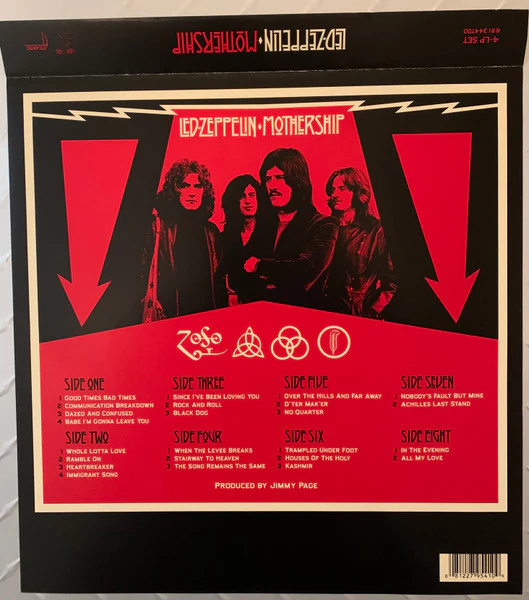 Led Zeppelin - Mothership (Used LP) - Image 2