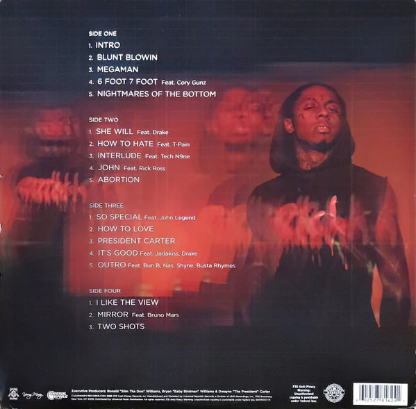 Lil Wayne - Tha Carter IV (Red) (Used LP) - Image 2