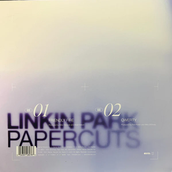Linkin Park - Friendly Fire 10" (Clear) (Sealed) (Used LP) - Image 2