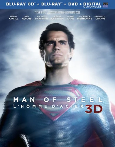 MAN OF STEEL - BLU-3D- INC. BLU & DVD