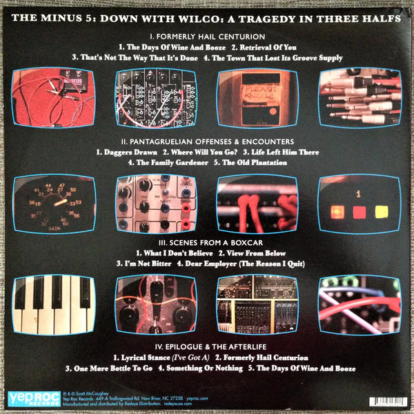 Minus 5 - Down With Wilco: A Tragedy In Three Halfs (Sealed) (Used LP) - Image 2